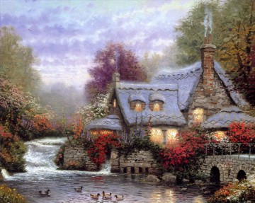  Âge - The Miller Cottage Thomashire Thomas Kinkade